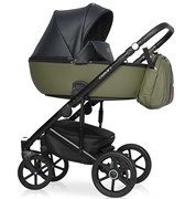 Детская коляска Riko Basic Ozon 3 в 1 02 черно-зеленый 1010787973
