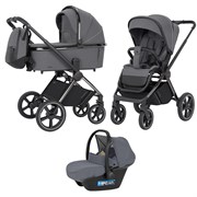 Коляска 3 в 1 Carrello Ultimo CRL-6521 Chrome Cool Grey 1751684232