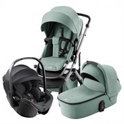 Детская коляска 3 в 1 Britax Roemer Smile 5Z + BABY-SAFE PRO Classic Jade Green/Deep Black 1169806542