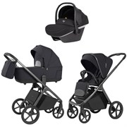 Коляска Carrello Vector 2025 CRL-6551 Nova DK791 Grey Line 3 в 1 Shadow Black 1643744123