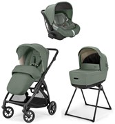 Коляска 3 в 1 Inglesina Electa System Quattro DRW 2025 с подставкой под люльку Murray Green 950336219