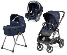 Коляска 3 в 1 Peg Perego Veloce TC Belvedere Lounge Blue Shine 872999050