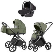 Коляска Carrello Vector 2025 CRL-6551 Nova DK791 Grey Line 3 в 1 Field Green 626873723