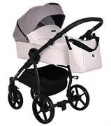 Детская коляска Tutis Novo Reflective 3 в 1 1142043 Кожа Pearl Metalic/Grey Reflective Print 1067424054