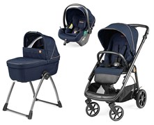 Коляска 3 в 1 Peg Perego Veloce Belvedere Lounge Blue Shine 650343693