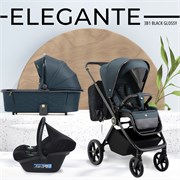 Детская коляска Sweet Baby Elegante 3 в 1 GL Blue 1128128791