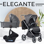 Детская коляска Sweet Baby Elegante 3 в 1 BRD Grey 1981022580