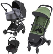 Детская коляска Anex Air-X Travel Cot Cosmo 3 в 1 avo/black/black Ax-10/Ax-C-01/SS-06 1375014068