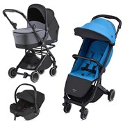 Детская коляска Anex Air-X Travel Cot Cosmo 3 в 1 blue/black/black 63286307