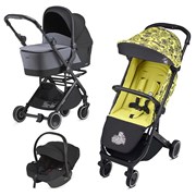 Детская коляска Anex Air-X Travel Cot Cosmo 3 в 1 woo/black/black 1614404701