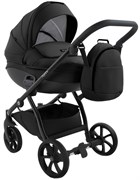Детская коляска Tutis Nanni 7 Кожа 3 в 1 1533399 Black 720902376