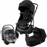 Детская коляска 3 в 1 Britax Roemer Smile 5Z + автокресло BABY-SAFE CORE Frost Grey Space Black / Frost Grey 773435838