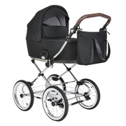 Детская коляска люлька Roan Bass Next Classic d14 1 в 1 RCL073/1 Black 209917599