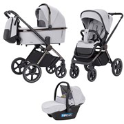 Коляска 3 в 1 Carrello Ultimo CRL-6521 Chrome Arctic Grey 1412100333