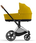 Коляска для новорожденных Cybex Priam IV Chrome Brown Mustard Yellow 896043917