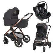 Детская коляска Espiro 3 в 1 Code 2025 10 clever black/Чёрный (Black 110) 1956103934