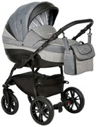 Детская коляска Indigo Indigo New 3 в 1 In07 черный 644636391