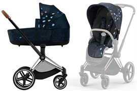 Коляска 2 в 1 Cybex Priam IV Chrome Brown Jewels of Nature 1188404364