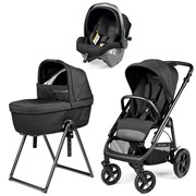 Коляска Peg Perego Veloce TC New Belvedere SLK 3 в 1 True Black 1118603177