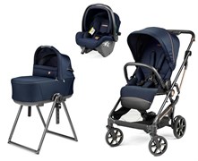 Коляска 3 в 1 Peg Perego Vivace New Culla Flex SLK Blue Shine 1360389872
