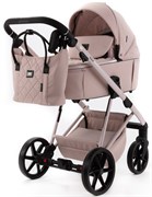 Детская коляска Adamex Delta Natura 3 в 1 DN-2-ROSE 2090783379