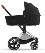Коляска для новорожденных Cybex Priam IV Chrome Brown Stardust Black Plus 220355135