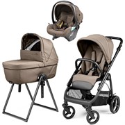 Коляска Peg Perego Veloce New Belvedere Lounge 3 в 1 Pine Bark 1722445013