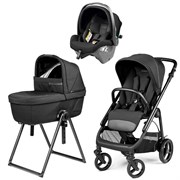 Коляска Peg Perego Veloce New Belvedere SLK 3 в 1 True Black 465813377