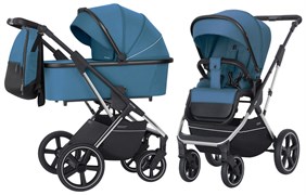 Коляска 2 в 1 Carrello Aurora Сhrome CRL-6505 Ocean Blue 1741127902