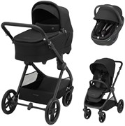 Коляска детская Maxi-Cosi Oxford Plus 3 в 1 с автокреслом Coral 360 Essential black 1978390110 PlusTwillic Black/Черный 1718619486