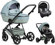 Детская коляска Tutis Viva 5 Plus Essential 2024 3 в 1 с автокреслом Elo Lux EduSky Grey 1452063 Turquoise 2142842145