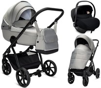 Детская коляска Noordi Fjordi V2 3 в 1 с автокреслом Terra Black 1462814 Grey 1988026183
