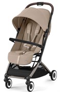 Прогулочная коляска Cybex Orfeo TPE Almond Beige с дождевиком и бампером 785278333