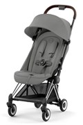 Прогулочная коляска Cybex Coya Mirage Grey с дождевиком/Chrome Brown 1714453904