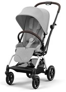 Прогулочная коляска Cybex Eezy S Twist Plus 2 SLV Fog Grey с дождевиком 361049536