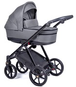 Детская коляска Coletto Axiss 2 в 1 AX- 03 Серая ткань, рама Black 172751907