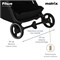 Детская прогулочная коляска Pituso Matrix PU Black New 1361458626 - фото 100165