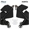 Детская прогулочная коляска Pituso Matrix PU Black New 1361458626 - фото 100170