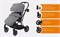Детская прогулочная коляска Rant Ace Grey 2097041352 - фото 100260