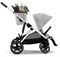 Прогулочная коляска Cybex Gazelle S SLV Lava Grey с корзиной 586283437 - фото 100509
