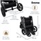 Детская прогулочная коляска Pituso Emma Black/Черный 1039525989 - фото 100692