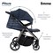 Детская прогулочная коляска Pituso Emma Navy Blue/Темно-Синий 495704999 - фото 100708