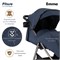 Детская прогулочная коляска Pituso Emma Navy Blue/Темно-Синий 495704999 - фото 100711