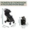 Коляска прогулочная Chicco XPlus Black Re Lux 1846558975 - фото 101016