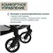 Коляска прогулочная Chicco XPlus Black Re Lux 1846558975 - фото 101025