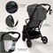 Прогулочная коляска Sweet Baby Aura Plus Dark Grey 1835074346 - фото 101128