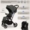 Прогулочная коляска Sweet Baby Aura Plus Dark Grey 1835074346 - фото 101133