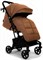 Прогулочная коляска Peppy Aero Caramel карамельный 1603372328 - фото 101349