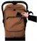 Прогулочная коляска Peppy Aero Caramel карамельный 1603372328 - фото 101353