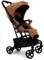 Прогулочная коляска Peppy Aero Caramel карамельный 1603372328 - фото 101356